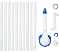 Bestway 58628, Aspiradora manual, Piscina, Azul, Blanco, Piscina elevada, Bolsa de filtración, 7,5 metros