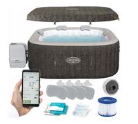 Bestway 6001R Lay-Z-Spa Cabo Whirlpool Jardón Spa 180x180x71 CM