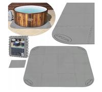 Bestway Juego de placas protectoras Lay-Z-Spa 60334 – 196 x 196 cm Gris