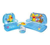 Bestway 68554 - Juego de Silla, Sofá y Mesilla Hinchable Winnie the Pooh