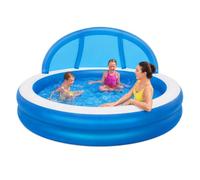 Bestway® 7'11" x 7'11" x 55"/2.41m x 2.41m x 1.40m Summer Days Family Pool