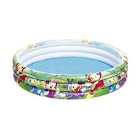 Bestway Piscina hinchable infantil 91007 Mickey and the Roadster Racers 122x25 cm