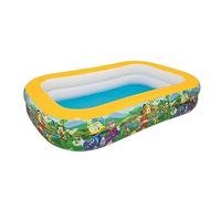 Piscina hinchable infantil Bestway® Mickey Mouse 91008, 262 x 175 x 51 cm