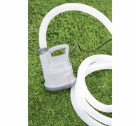 Bestway Bomba de desagüe para piscina blanca