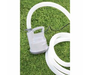 Bestway Bomba de desagüe para piscina blanca