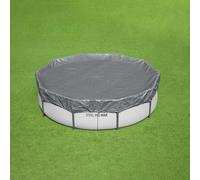 Bestway Cubierta para Piscina Ø3,05 m Redondo Poliéster Gris