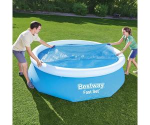 Bestway Cubierta solar para piscina Flowclear 305 cm