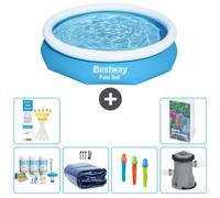 Bestway Fast Set, piscina redonda - 305x66 cm - de 5 piezas, modelo S108