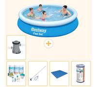 Bestway Fast Set, piscina redonda - 366 x 76 cm - 6 piezas - Modelo S21998