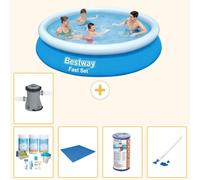Bestway Fast Set, piscina redonda - 366 x 76 cm - 6 piezas - Modelo S21999