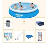 Bestway Fast Set, piscina redonda - 366 x 76 cm - 7 piezas - Modelo S21391