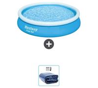 Bestway Fast Set, piscina redonda - 366 x 76 cm - de 2 piezas, modelo S22264