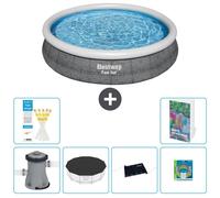 Bestway Fast Set, piscina redonda - 366 x 76 cm - de 5 piezas, modelo S211