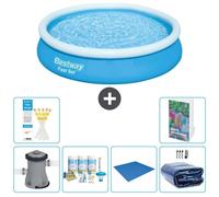 Bestway Fast Set, piscina redonda - 366 x 76 cm - de 5 piezas, modelo S289