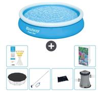 Bestway Fast Set, piscina redonda - 366 x 76 cm - de 5 piezas, modelo S67
