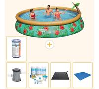 Bestway Fast Set, piscina redonda - 457 x 84 cm - 6 piezas - Modelo S22037