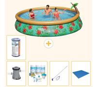 Bestway Fast Set, piscina redonda - 457 x 84 cm - 6 piezas - Modelo S22038