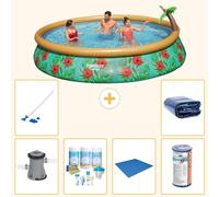 Bestway Fast Set, piscina redonda - 457 x 84 cm - 7 piezas - Modelo S21472