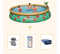 Bestway Fast Set, piscina redonda - 457 x 84 cm - de 4 piezas - modelo S22285
