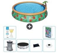 Bestway Fast Set, piscina redonda - 457 x 84 cm - de 5 piezas, modelo S328