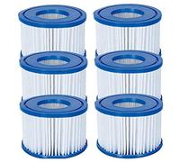 Bestway - Filtro VI, tipo cartucho, LAY Z SPA MIAMI VEGAS MONACO BW58323, SUSTITUYE A 58239, 6 = 3 Doppelpack