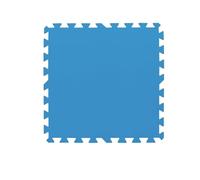 Bestway - Flowclear - Juego de baldosas protectoras para piscina XL - 18 unidades de 50 x 50 cm - Azul
