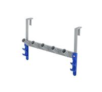 Bestway - FlowClear - Rack de Mantenimiento de Piscinas - 5 Accesorios de Piscina y 2 Postes/Carriles - Fijacion a la Pared - Juego de Instalación Incluido