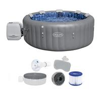 Bestway Lay-Z-Spa Santorini HydroJet 6001T - Ø216x80 cm - Piscina hidromasaje spa