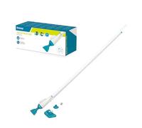 BESTWAY Limpiafondos para Piscinas AquaPristine con Pértiga 190 cm, 1 Cabezal de Aspiración Azul
