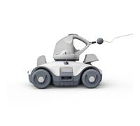 Bestway Limpiafondos Robot de Piscina Batería 90 min Kokido Manga X Depósito 4 litros Sin Cables Sistema Stop Go Grey Xx cm