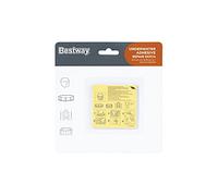 Bestway Parches 62091 para piscinas hinchables reparación bajo el agua 10 unidades 65×65 mm