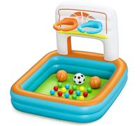 Bestway Piscina de bolas multiusos 3 en 1 Kick 'N Swish 47" x 42" x 33" / 1.20 m x 1.07 m x 84 cm