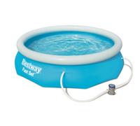 Bestway Piscina Desmontable Autoportante Bestway Fast Set 305x76 cm Depuradora de cartucho de 1.249 L/H Blue 305 x 305 x 76 cm