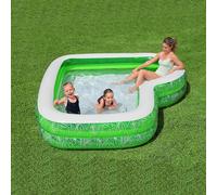Bestway Piscina Hinchable 2 Camaras Tropical 231x231x51 cm