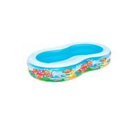 Bestway Piscina Hinchable Autoportante Infantil Bestway 262x157x46 cm Diseño Fondo Marino Rápida Instalación Multicolor 262x157x46cm.