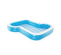 Bestway Piscina Hinchable Autoportante Infantil Bestway 305x274x46 cm 2 Posavasos Diseño Mosaico Edad Mayores de 6 Años Blue 305x274x46cm.