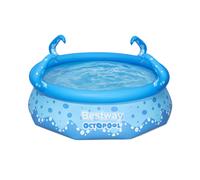 Bestway Piscina Hinchable para Niños Bestway OctoPool 274x76 cm con 4 Tentáculos Colo Azul con Capacidad de 3153 Litros Blue 274x274x76cm.