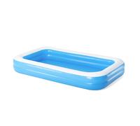 Bestway Piscina Hinchable Rectangular 305x183x46 Cm para Niños +3 Años Blue