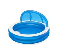 Bestway 54337 Round Inflatable Pool With Parasol Multicolor 241 x 241 x 140 cm