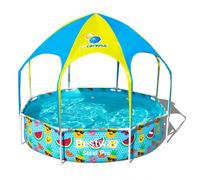 Bestway Piscina Para Niños Con Estructura Y Ducha Steel Pro 244x51 Cm 56432