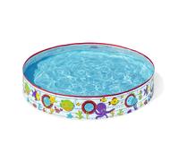 Bestway Piscina Rigida Infantil PVC Peces 152x25 cm +2 Años Jardin 55029