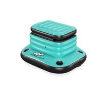 Bestway Pools 56167 - Piscina Rectangular de Acero con Bomba, 18 pies por 9 pies por 48 Pulgadas, Color Plateado