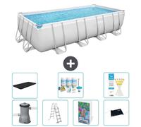 Bestway Power Steel, rectangular, 488x244x122 cm, de 6 piezas, modelo S632