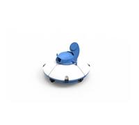 Bestway Robot aspirador Frisbee para piscina de fondo plano 5 x 3 m Nuevo