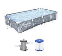 Bestway Steel Pro 561FV - 366x201x66 cm - Piscina desmontable para 5-6 personas