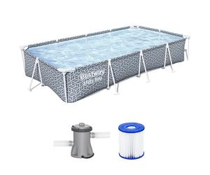 Bestway Steel Pro 561FV - 366x201x66 cm - Piscina desmontable para 5-6 personas