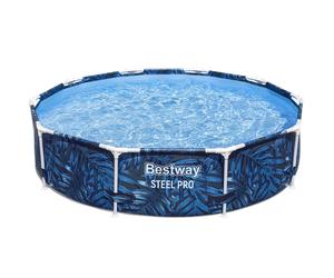 Bestway Steel Pro 56985 - Ø305x66 cm - Piscina Redonda para 3-4 Personas