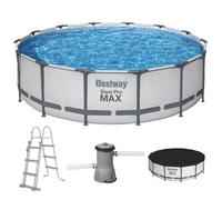 Bestway Steel Pro Max 56950 - Ø427x107 cm - Piscina redonda para 7-8 personas