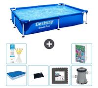 Bestway Steel Pro, rectangular, 221x150x43 cm, de 5 piezas, modelo S21