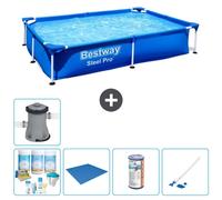 Bestway Steel Pro, rectangular, 221x150x43 cm, de 6 piezas, modelo S22065